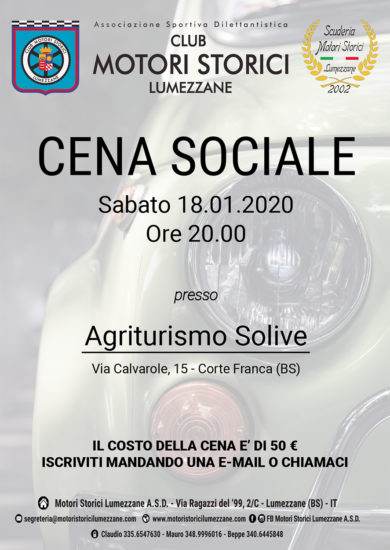 Cena Sociale!